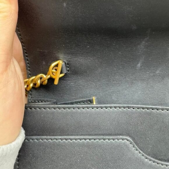 Gucci Queen Margaret Leather Wallet on Chain 530-082625 - Picture 13 of 16